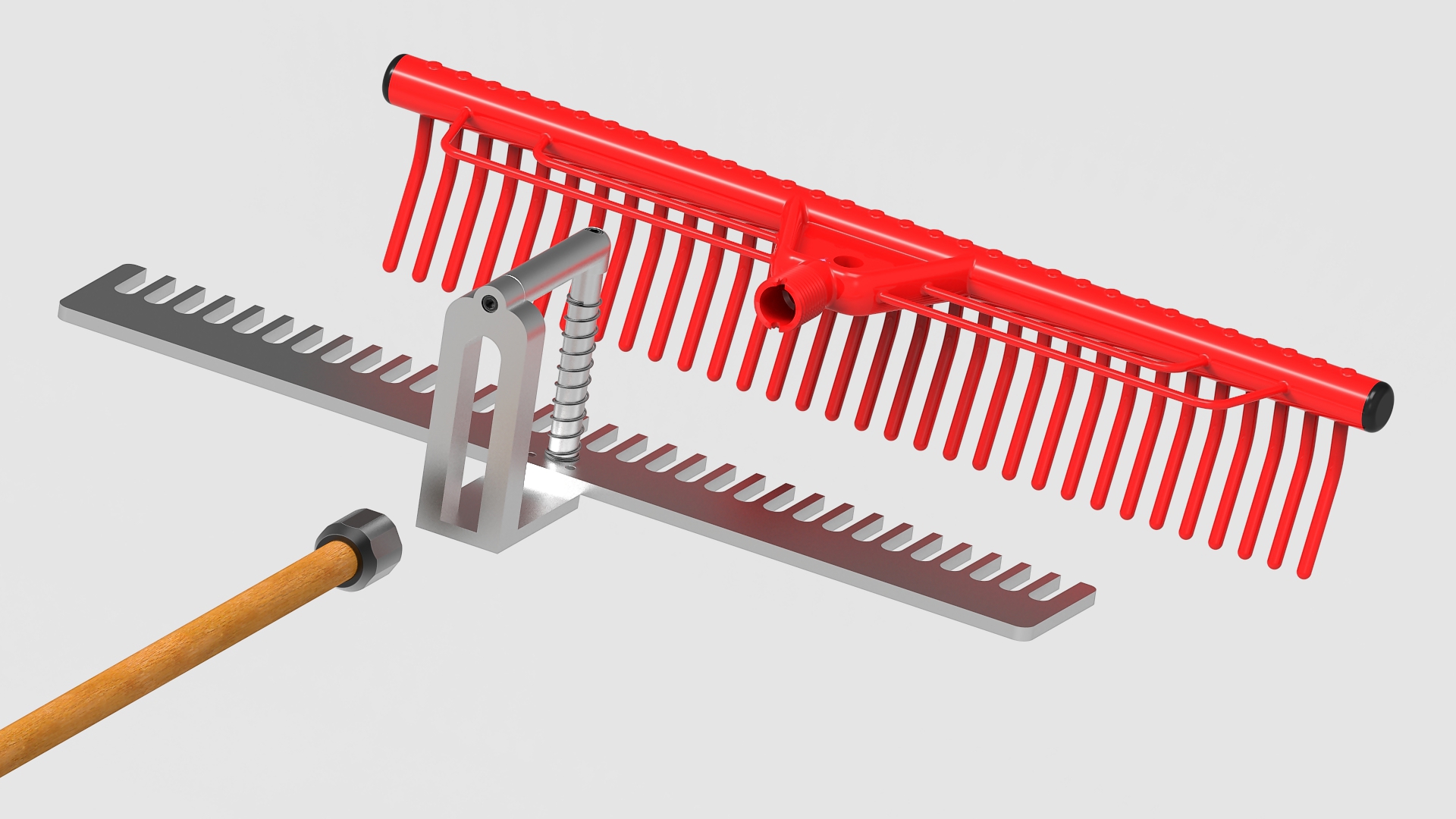 带分离装置扫帚