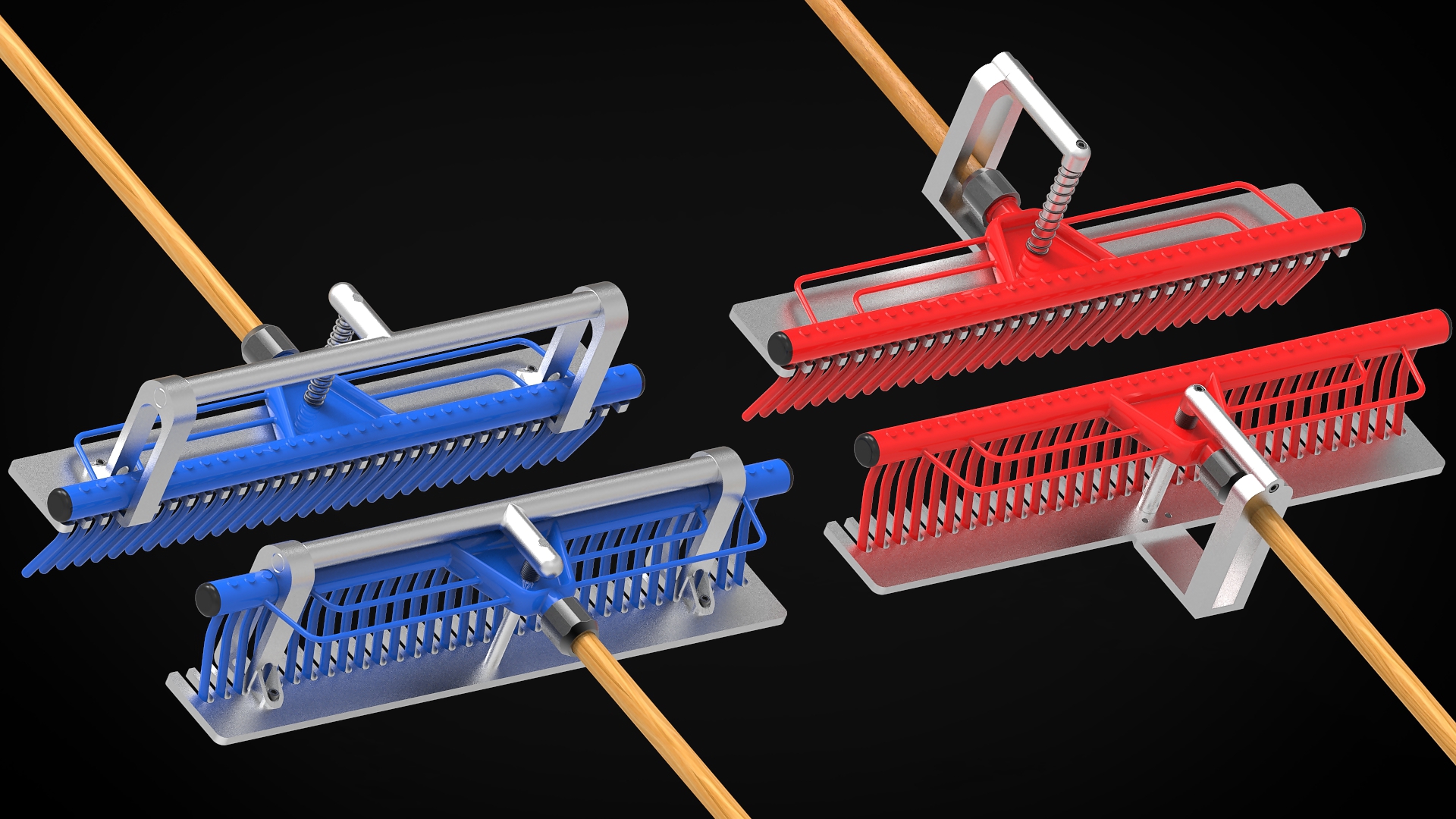 带分离装置扫帚