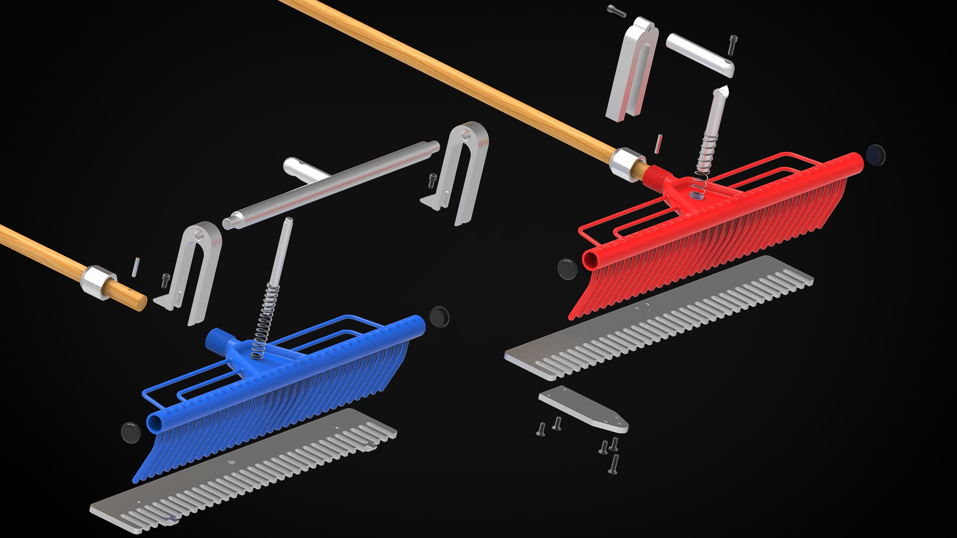 带分离装置扫帚