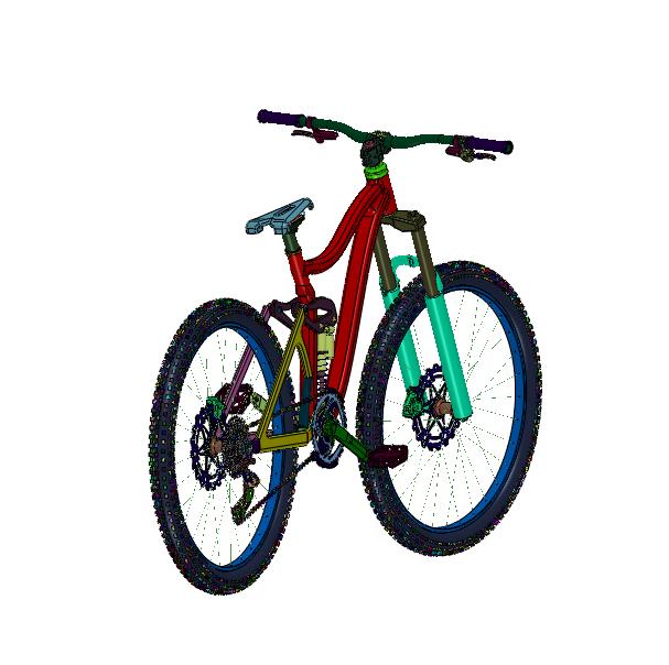 碟刹轻量化铝合金变速山地车