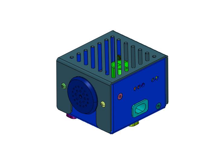 工业钣金外壳超声波探测器