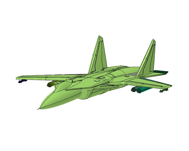 金雕俄罗斯空军多功能超音速战斗机