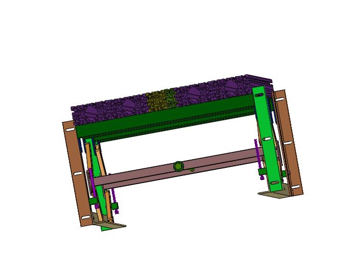 连杆调节铝合金装配桌