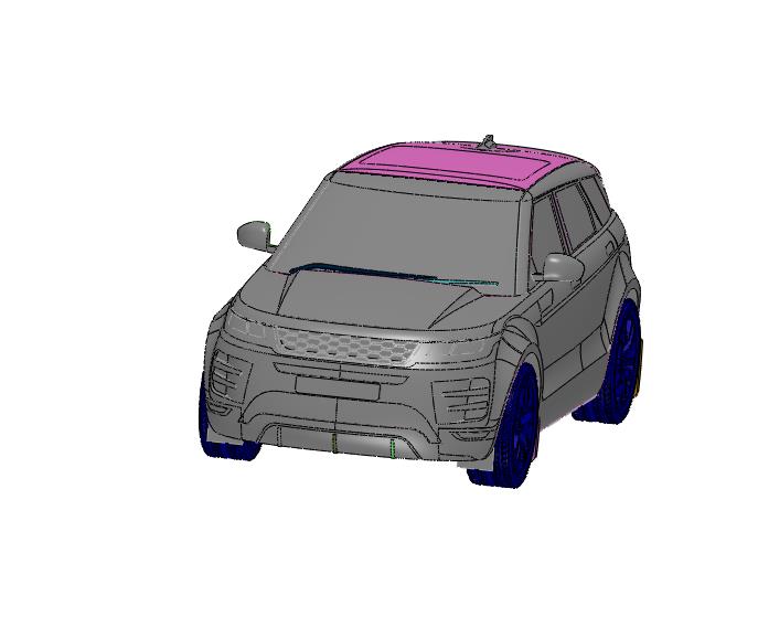 路虎极光智能高科技豪华全地形SUV