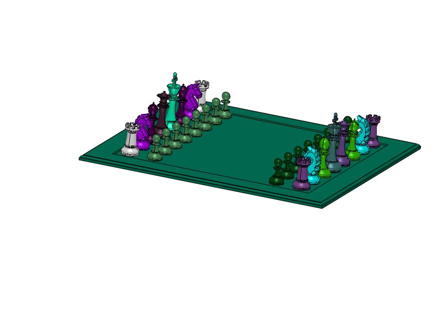 欧美木质磁性拼格国际象棋