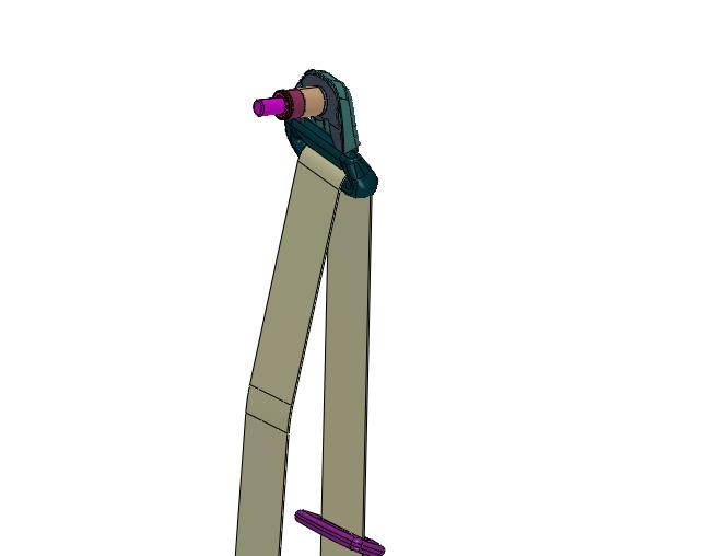 前排安全带卷收器锁扣总成