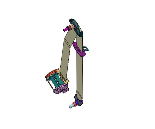 前排安全带卷收器锁扣总成