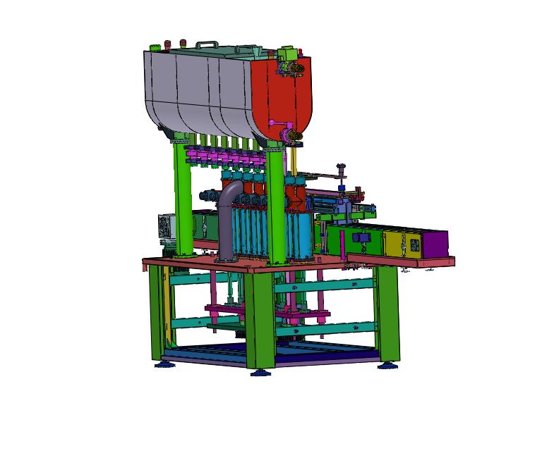 食用油自流多头活塞式定量分装机