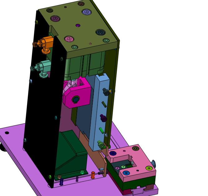 手动推料全封闭气动下切台
