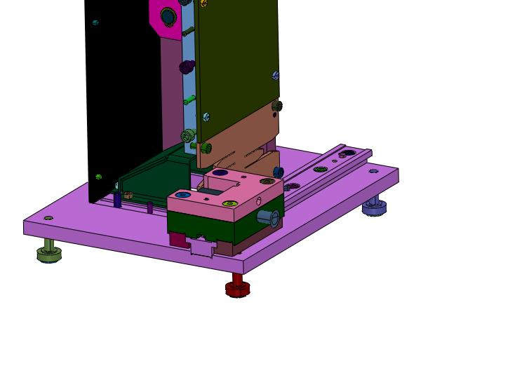 手动推料全封闭气动下切台
