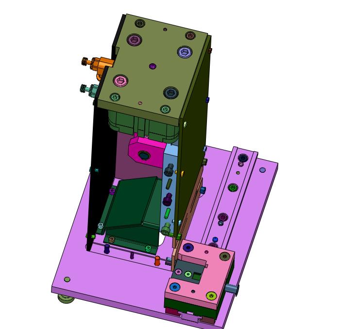 手动推料全封闭气动下切台