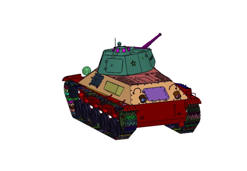 苏联研制的轻型坦克T-50