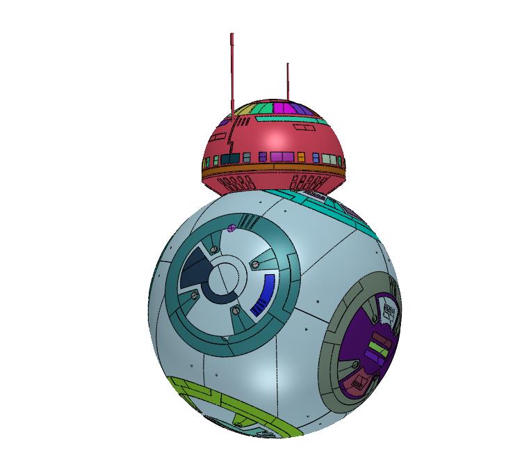 星球大战BB8球形机器人