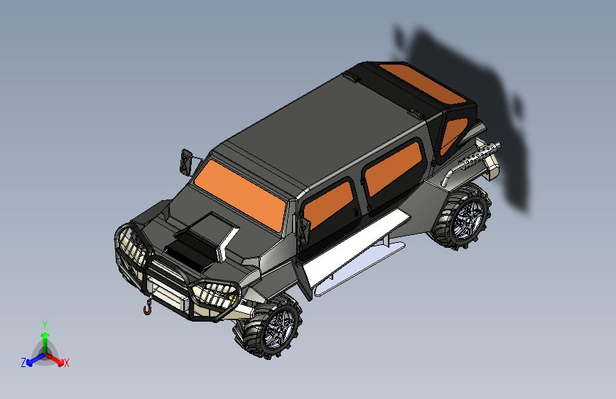4x4-7越野车