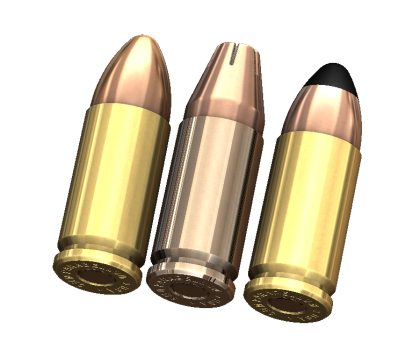 9x19 毫米圆形类型