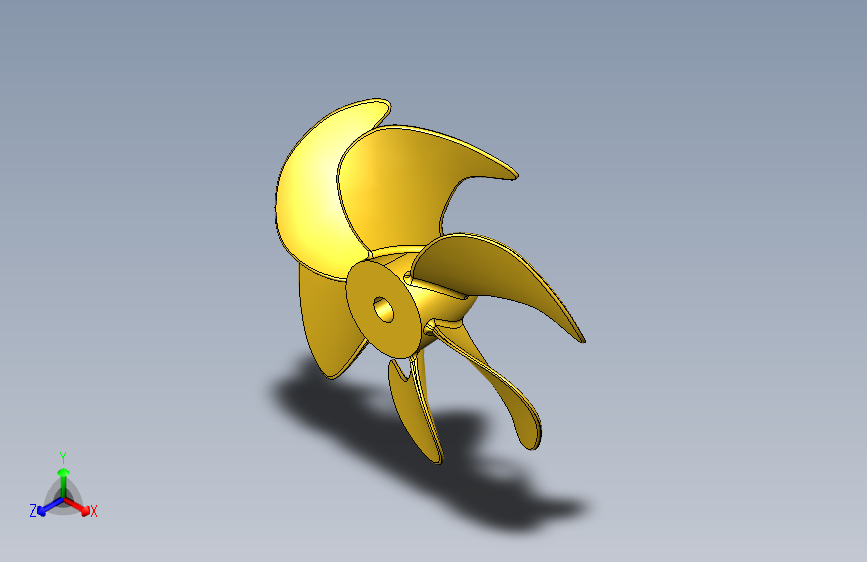 水翼螺旋桨 4 种变化