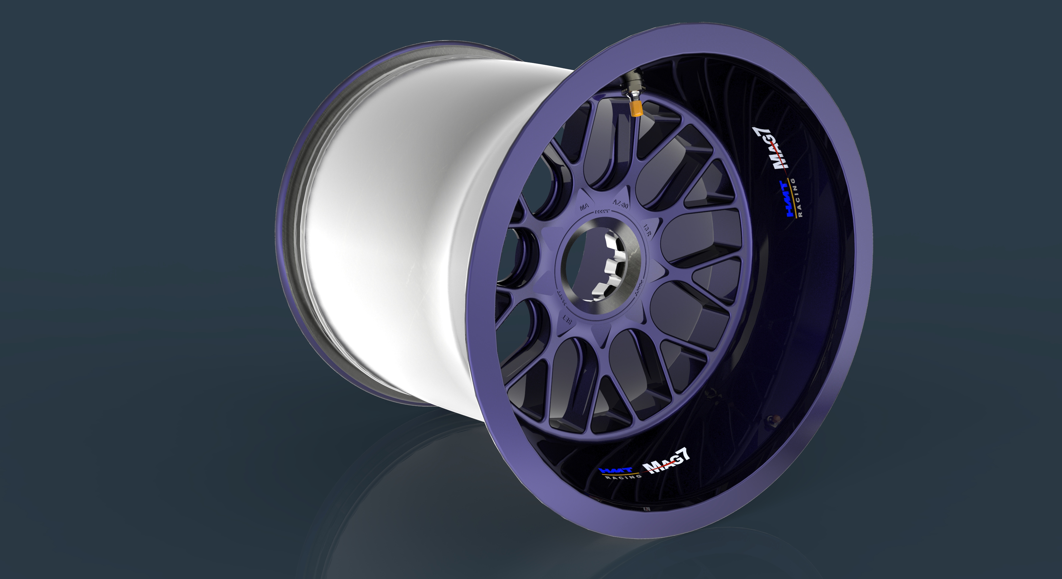 F1轮毂模型
