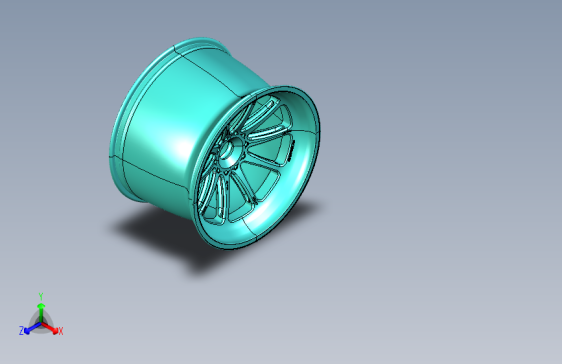 LMP1 轮辋 18x12 英寸 - 后轮