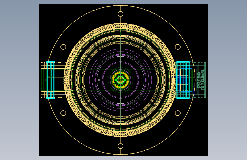 1940-1970 螺栓固定法兰模型设计
