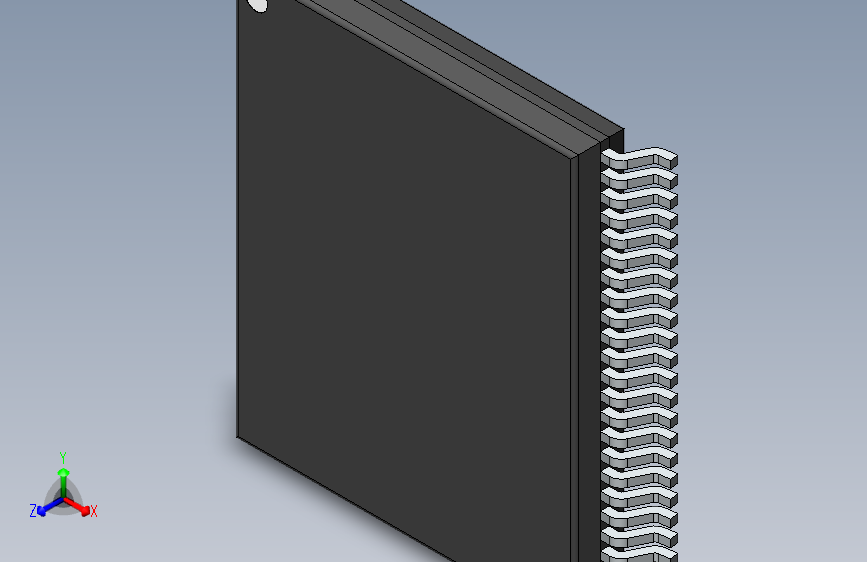 180x SOP 封装（小外形封装）_SOLIDWORKS 2022_模型图纸下载 – 懒石网