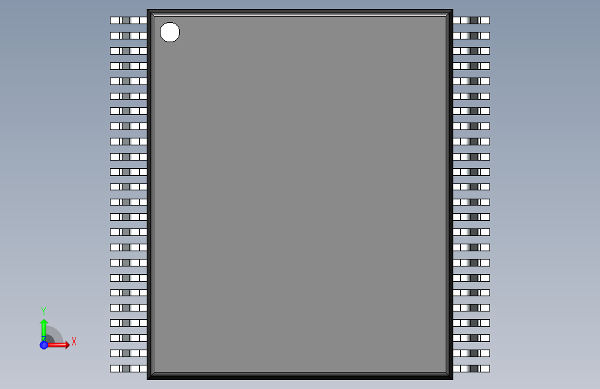 180x SOP 封装（小外形封装）_SOLIDWORKS 2022_模型图纸下载 – 懒石网