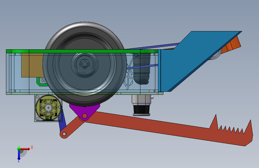 格斗机器人 Solidworks 2019 模型图纸下载 懒石网