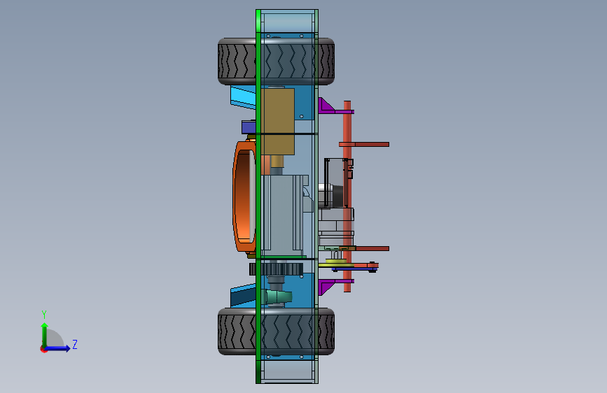 格斗机器人 Solidworks 2019 模型图纸下载 懒石网