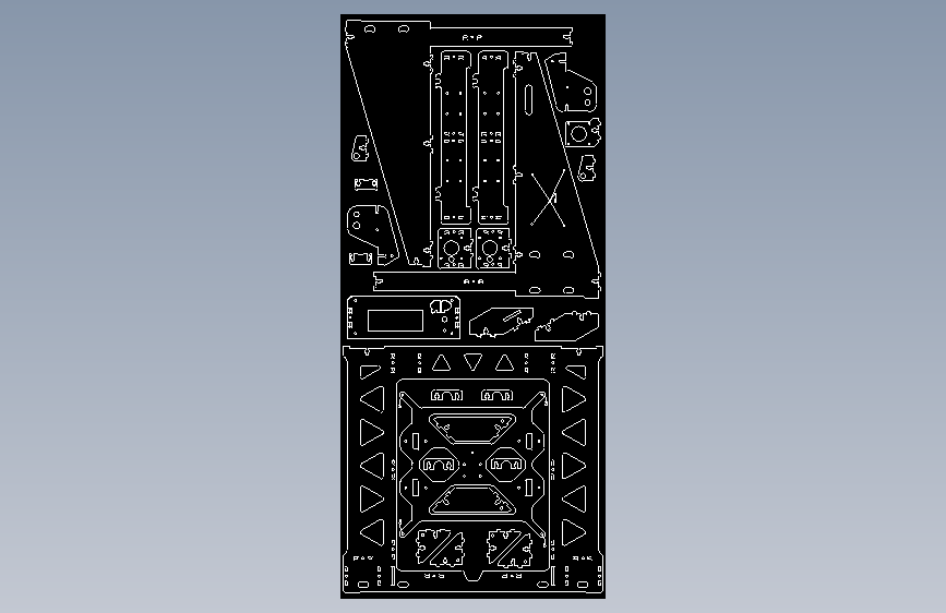Prusa i3 Steel LCD Full-3d打印机