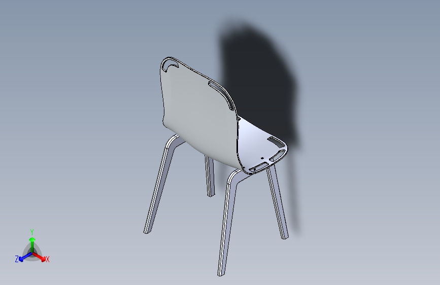 胶合板椅