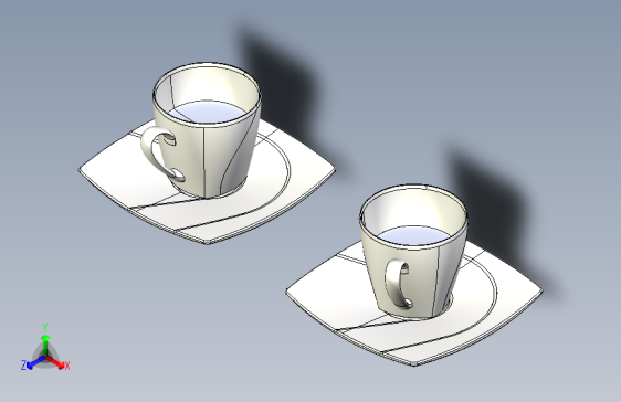瓷咖啡杯