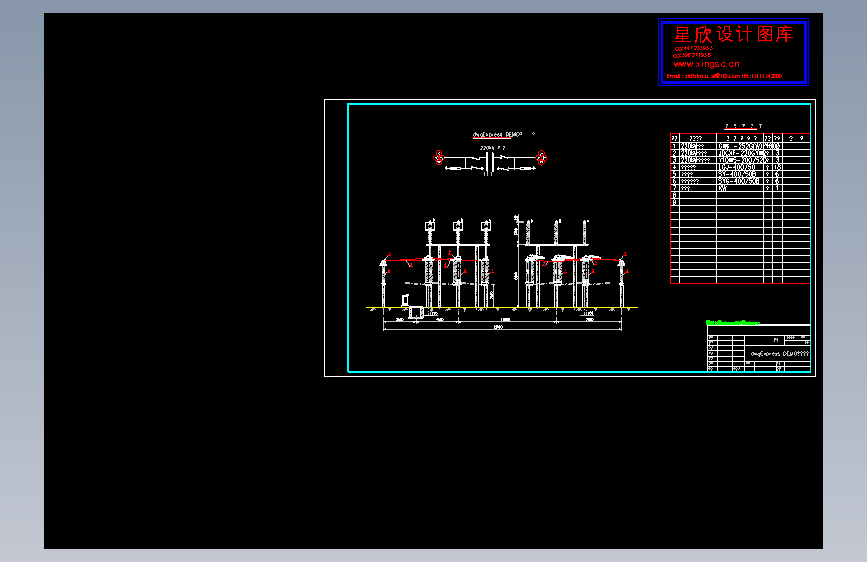 220kV变电站断面图.dwg