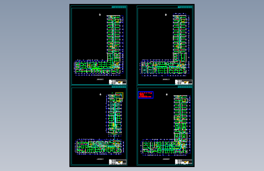 办公楼照明平面图.dwg