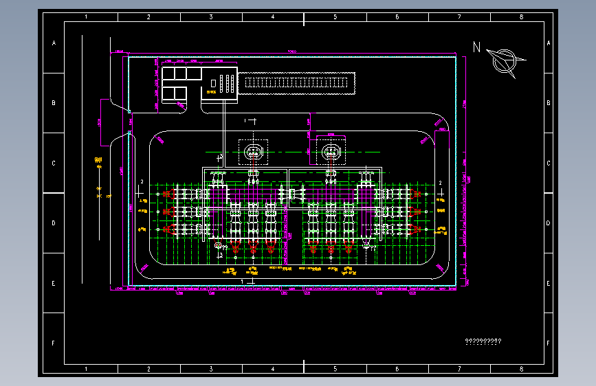 变电站电气平面布置图.dwg