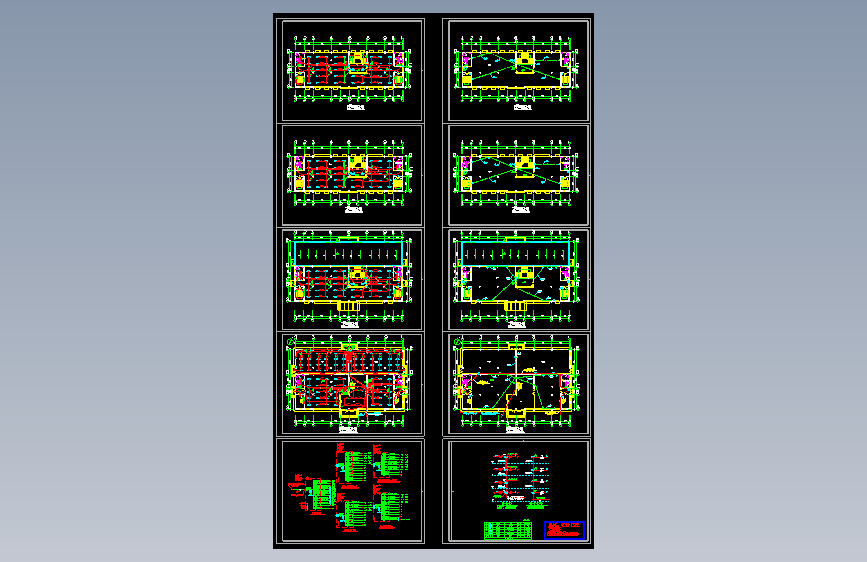 厂房车间电气设计案例01
