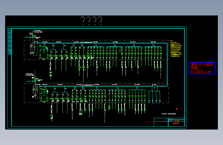 厂房车间电气设计案例06