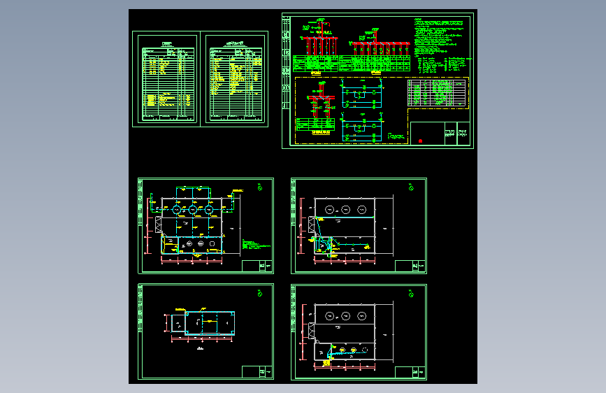 厂房车间电气设计案例07