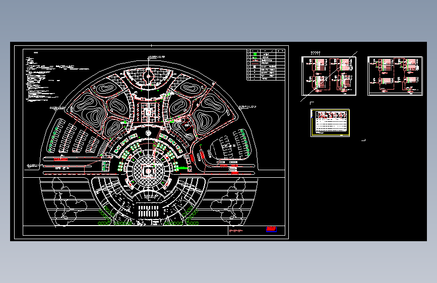 广场电气设计图
