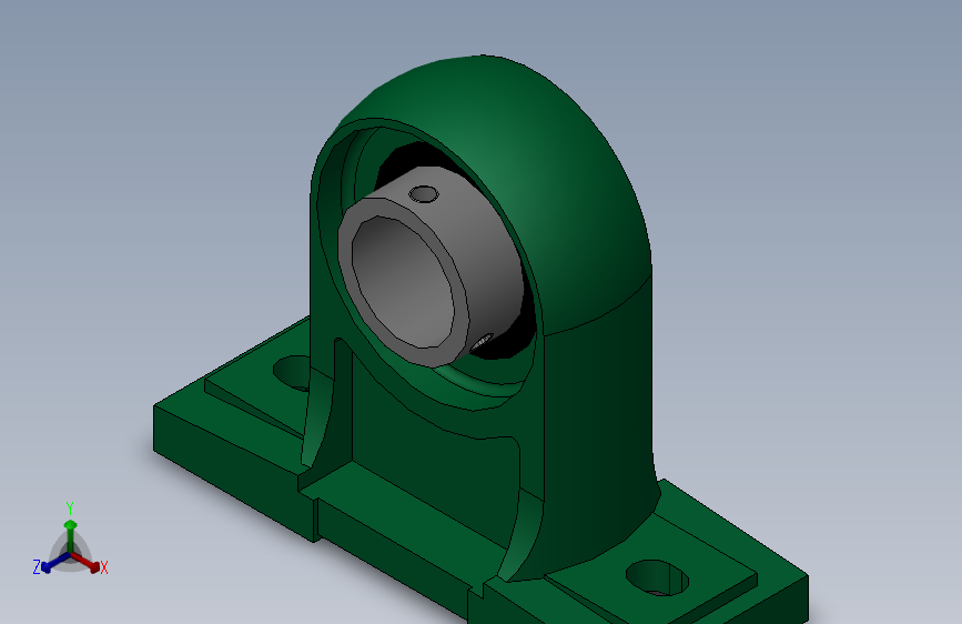 带高中心立式座顶丝外球面球轴承[UCPH型]_UCPH 208