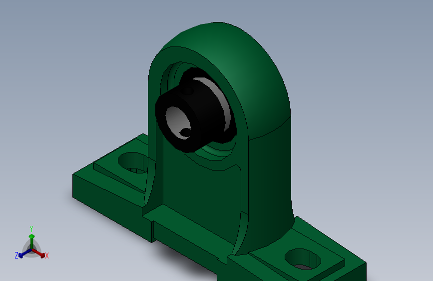 带高中心立式座偏心套外球面球轴承[UELPH型]_UELP202
