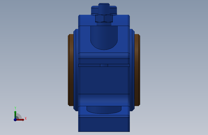 对开式二螺柱正滑动轴承_H2060_SOLIDWORKS 2018_模型图纸下载 – 懒石网