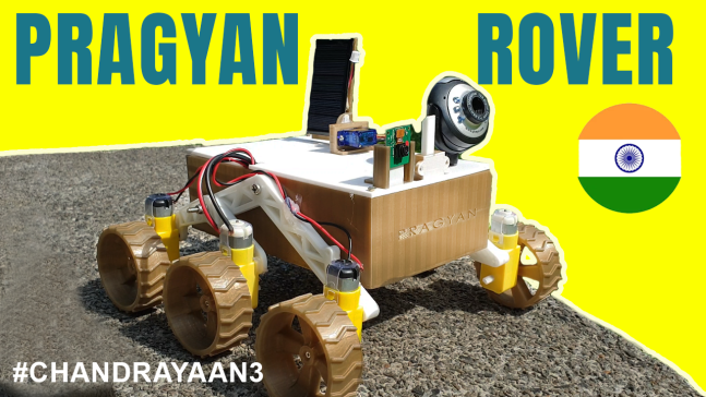 印度月球车PRAGYAN造型3D图纸 Solidworks设计