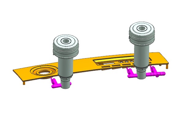 干衣机控制面板注塑模具