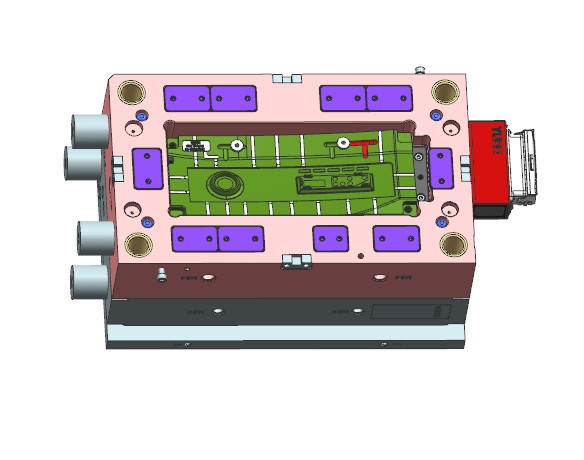 干衣机控制面板注塑模具