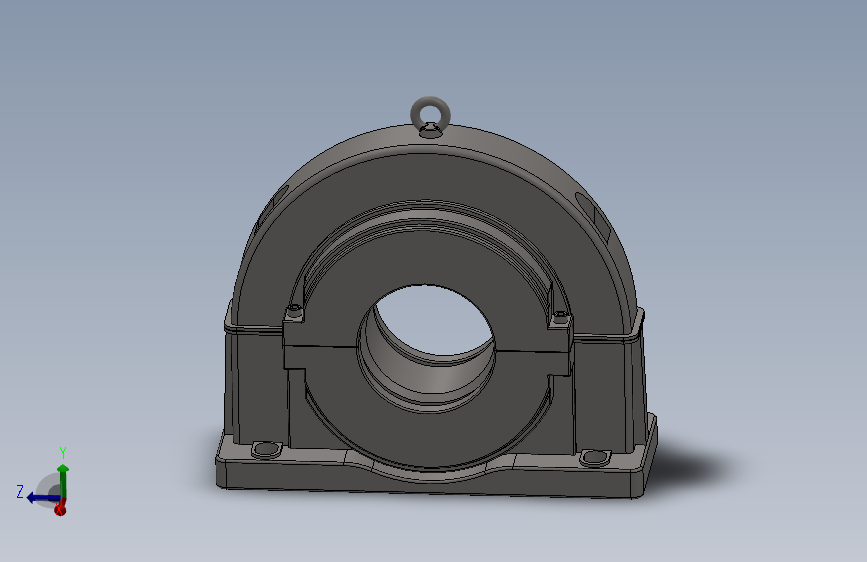 PGD座架式轴向固定剖分式轴承_PGD-150