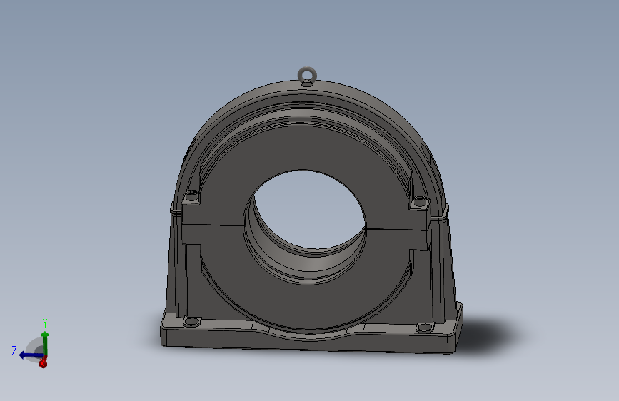 PGD座架式轴向固定剖分式轴承_PGD-340
