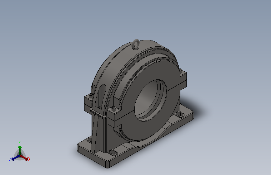 PGY座架式轴向游动剖分式轴承_PGY-200