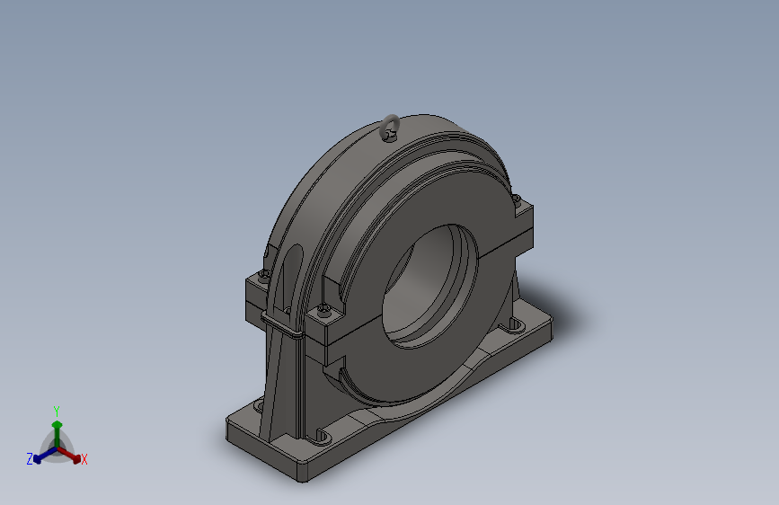 PGY座架式轴向游动剖分式轴承_PGY-260