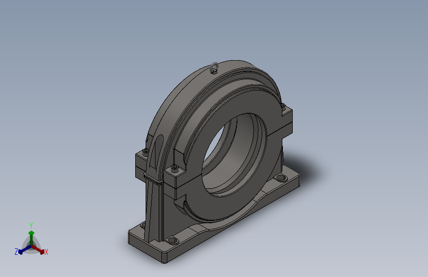 PGY座架式轴向游动剖分式轴承_PGY-500