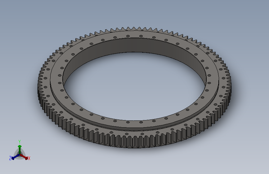外齿式双排四点接触球转盘轴承_032.30.1120