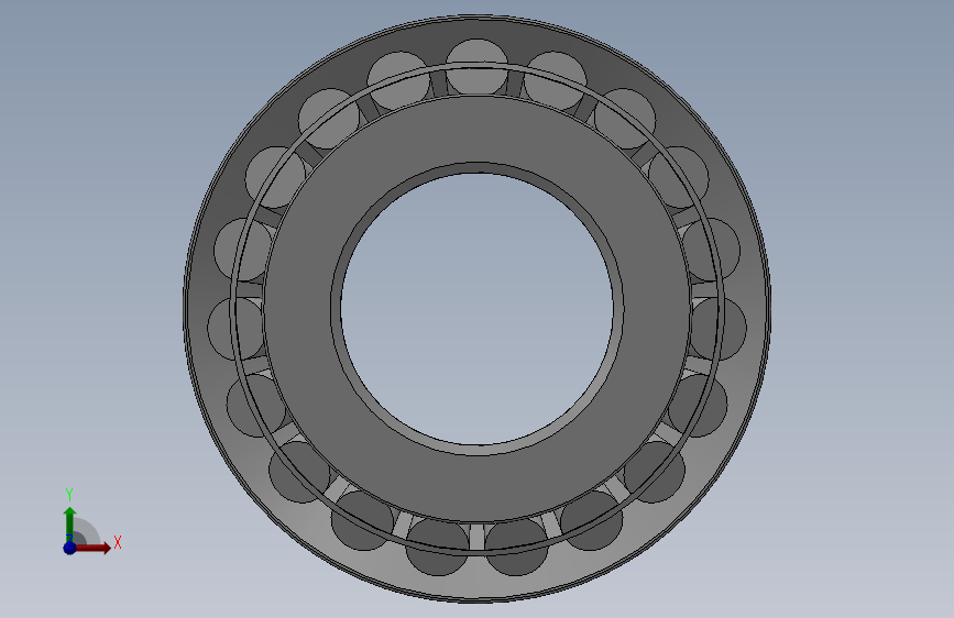 轧机用双列圆锥滚子轴承(350000型)_13系列 351326 主视图